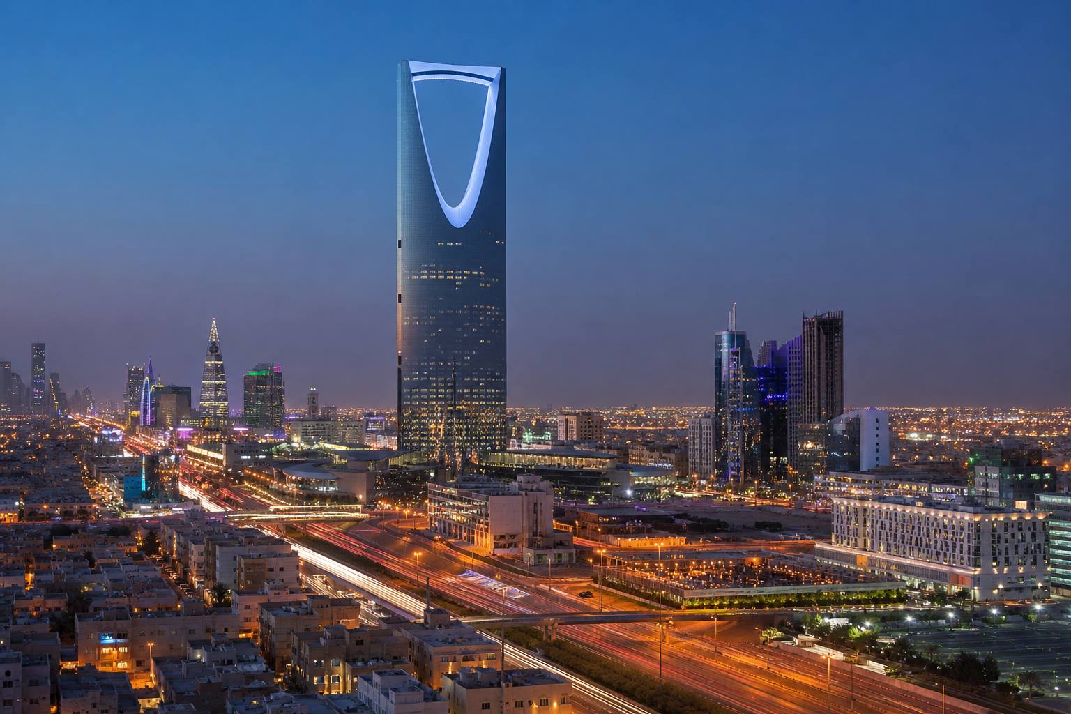 Riyadh skyline representing Saudi industrial markets